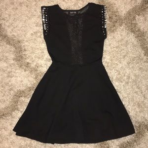 fab’rik - Embellished, Black Cocktail Dress